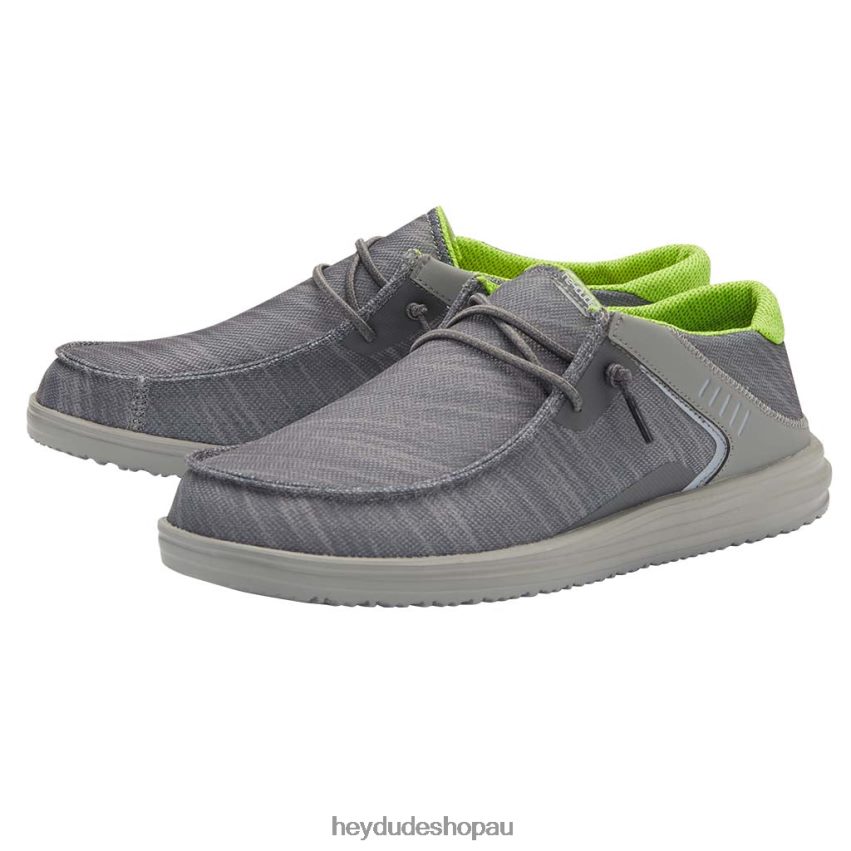Hey Dude Wally Frontier Reef Grey Men V4Z64119