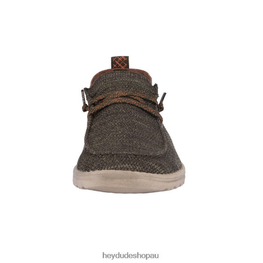 Hey Dude Wally Halo Army Orange Men V4Z64139