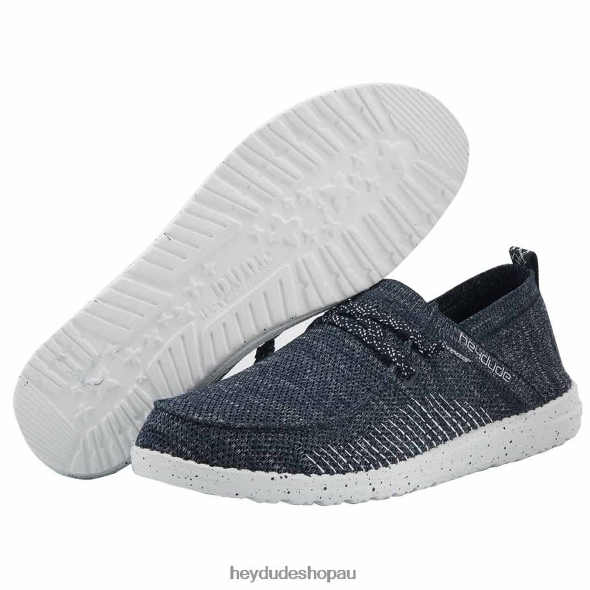 Hey Dude Wally Halo Navy Men V4Z64138