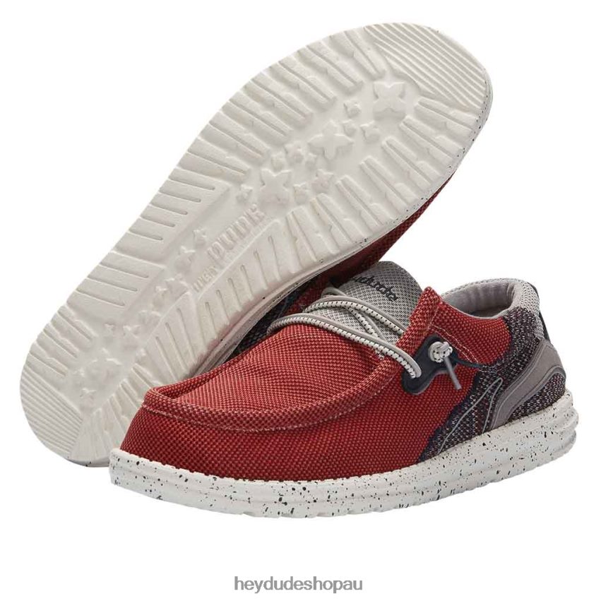 Hey Dude Wally Hawk Lava Grey Men V4Z64133