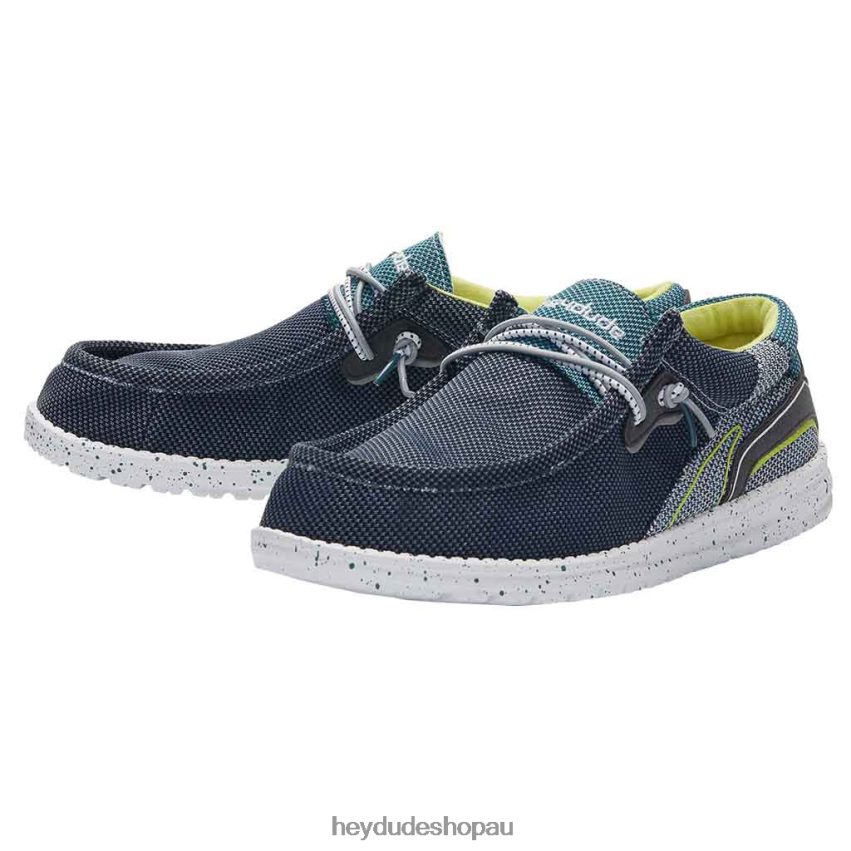 Hey Dude Wally Hawk Space Blue Men V4Z64132