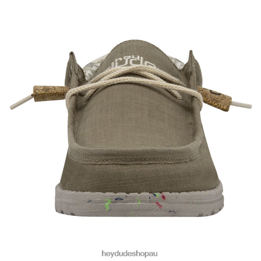 Hey Dude Wally Linen Natural Mows Men V4Z64124