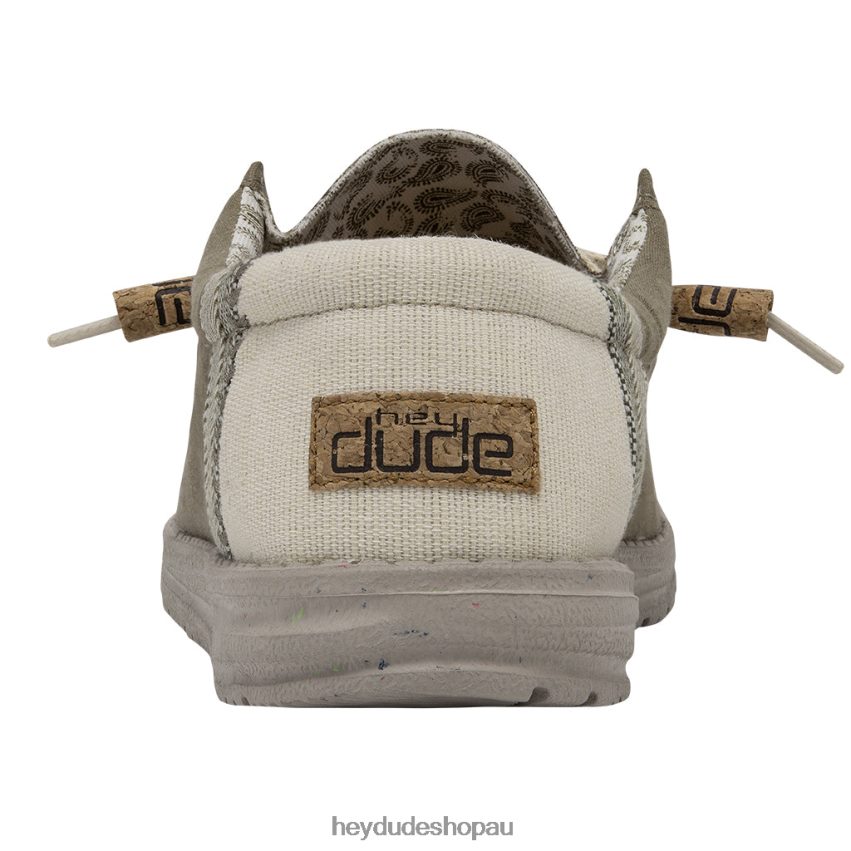 Hey Dude Wally Linen Natural Mows Men V4Z64124