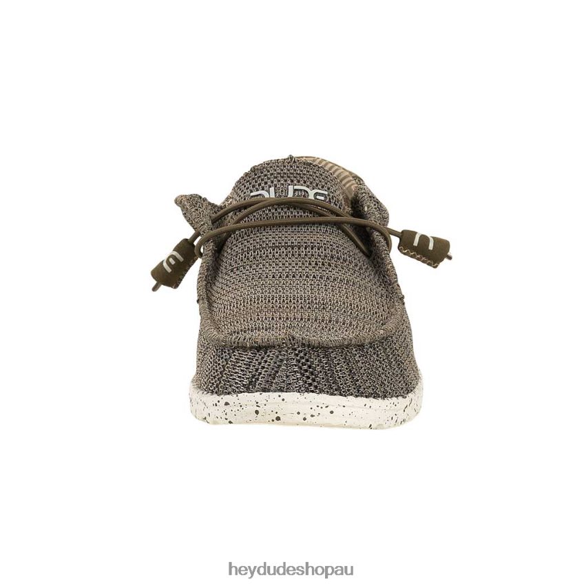 Hey Dude Wally Sox Brown Men V4Z64100