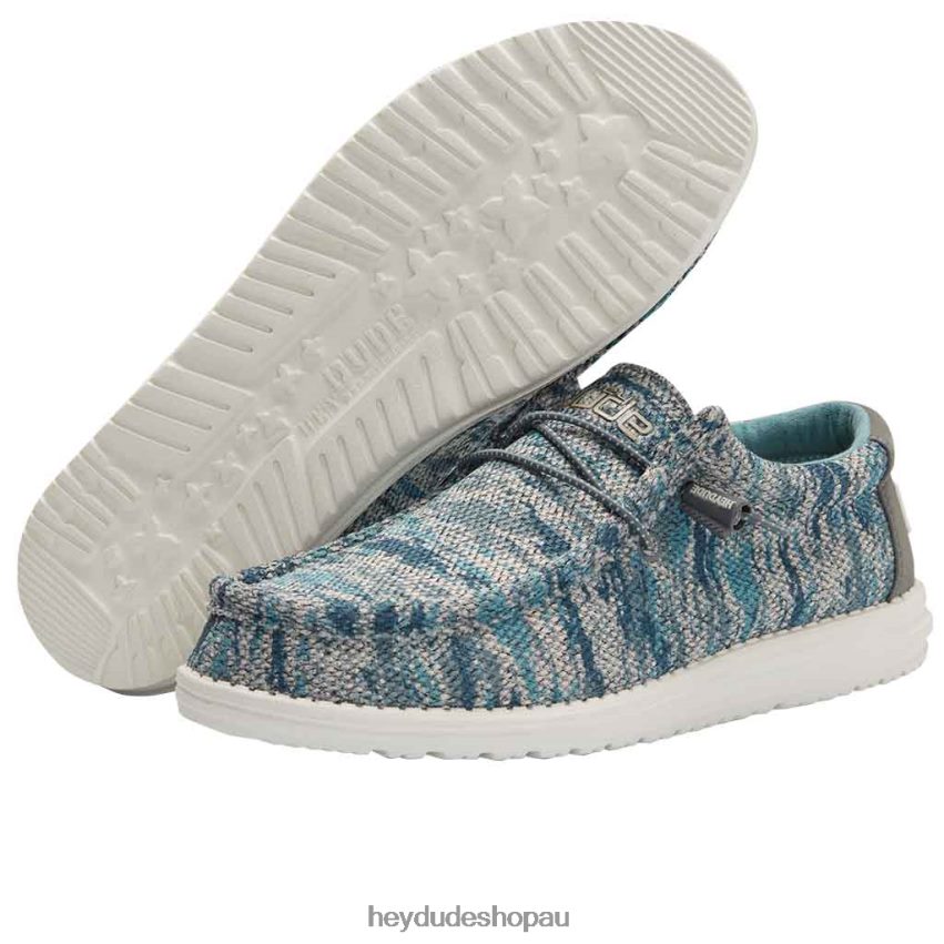 Hey Dude Wally Sox Camo Polar Men V4Z64136