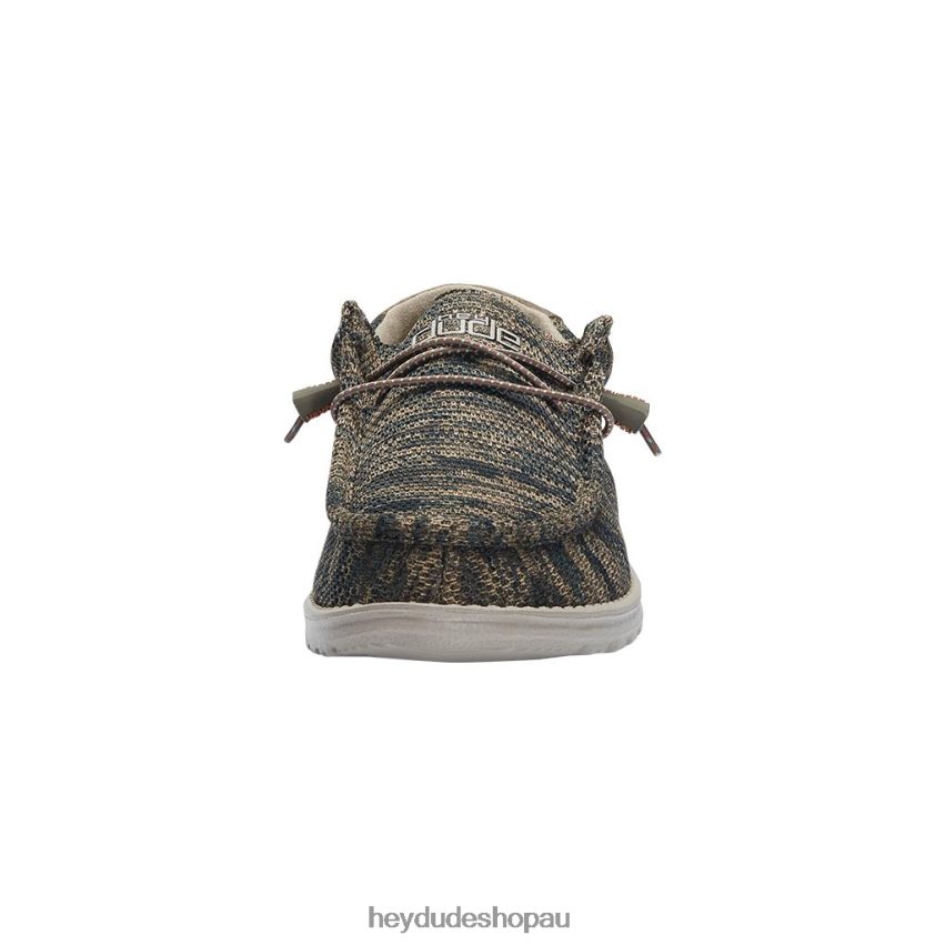 Hey Dude Wally Sox Camo Woodland Men V4Z64135