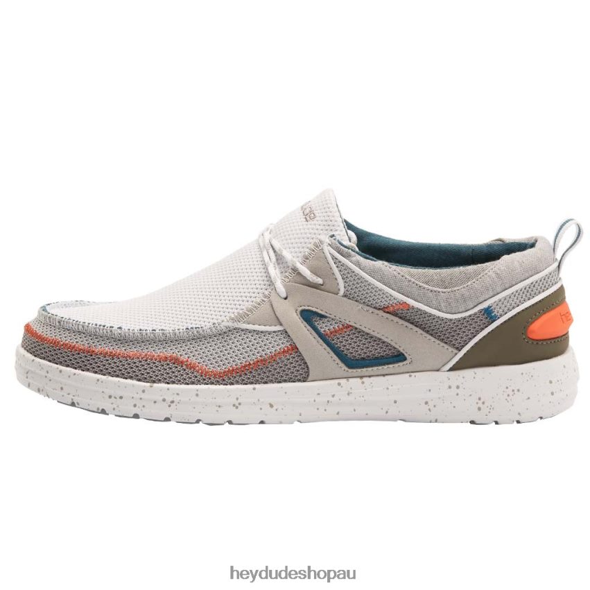Hey Dude Wally Storm White Grey Men V4Z64128