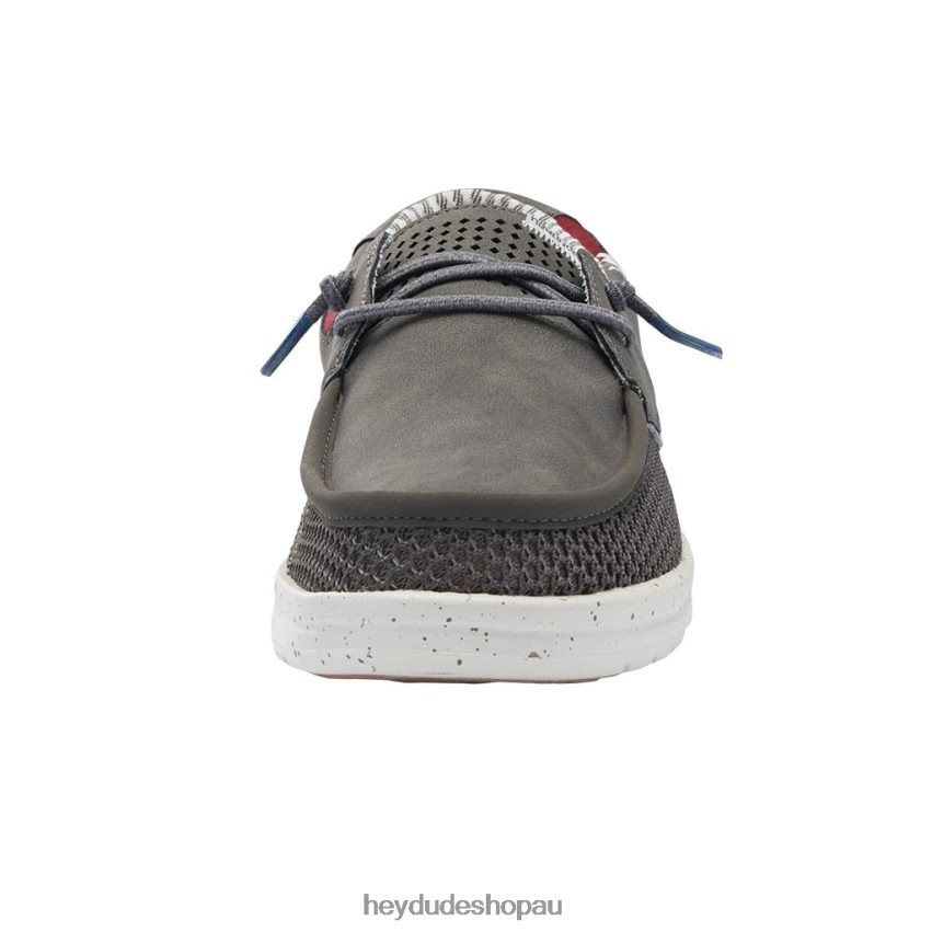 Hey Dude Welsh Grip Dark Grey Men V4Z64152