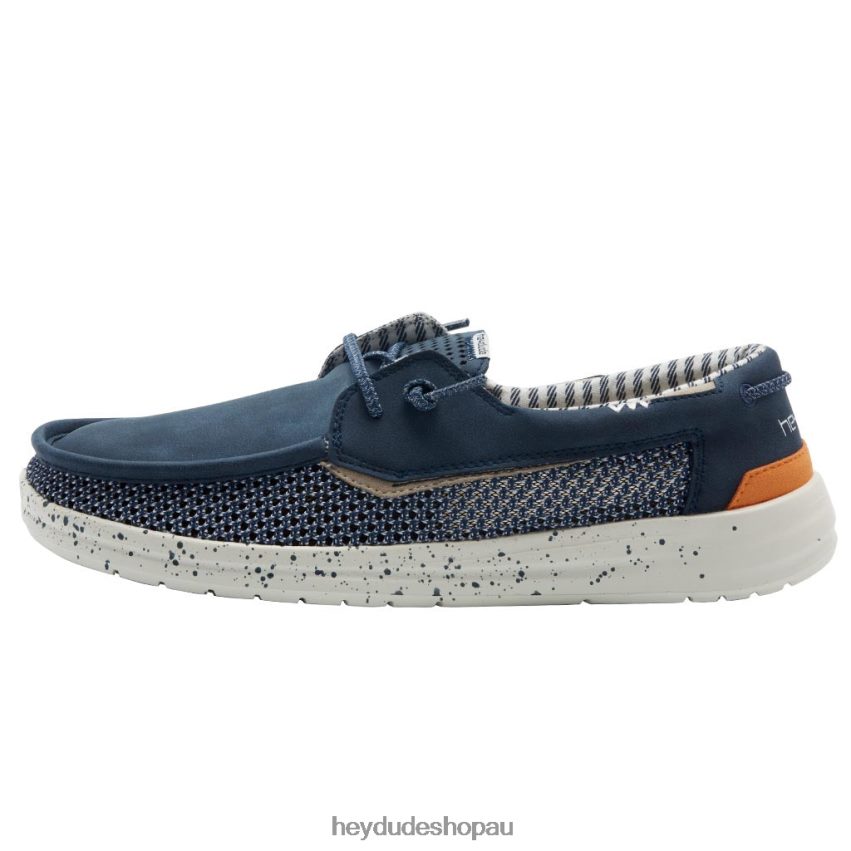 Hey Dude Welsh Grip Navy Men V4Z64153