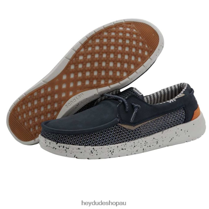 Hey Dude Welsh Grip Navy Men V4Z64153