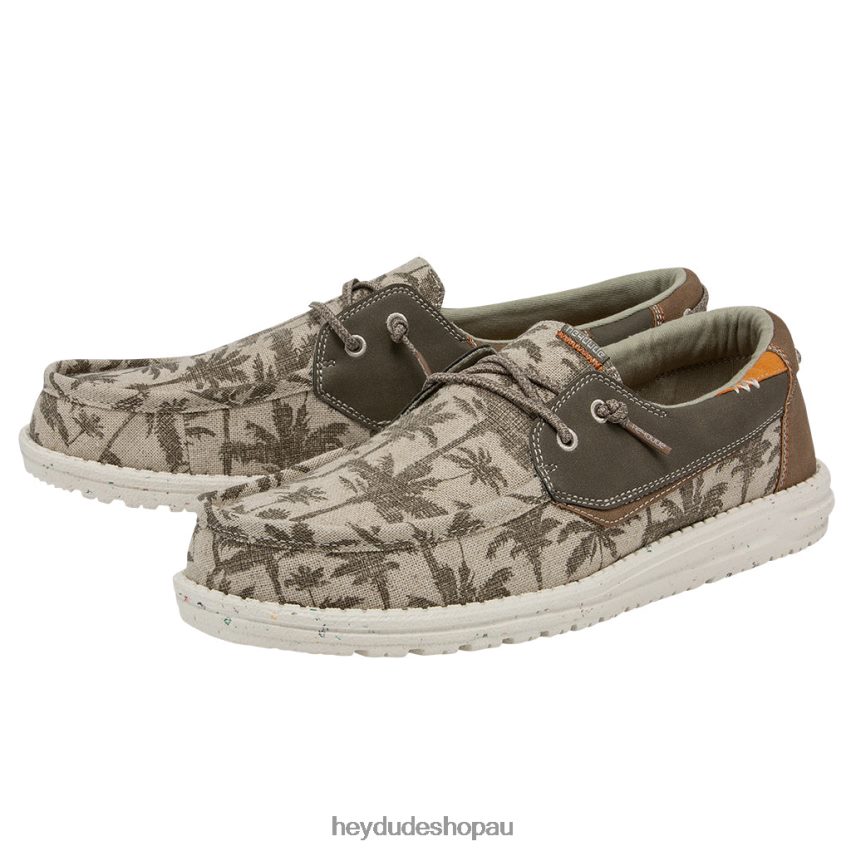 Hey Dude Welsh Natural Sage Palm Men V4Z64143