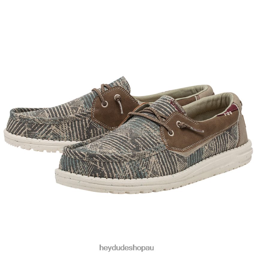 Hey Dude Welsh Natural Tobacco Leaves Men V4Z64144