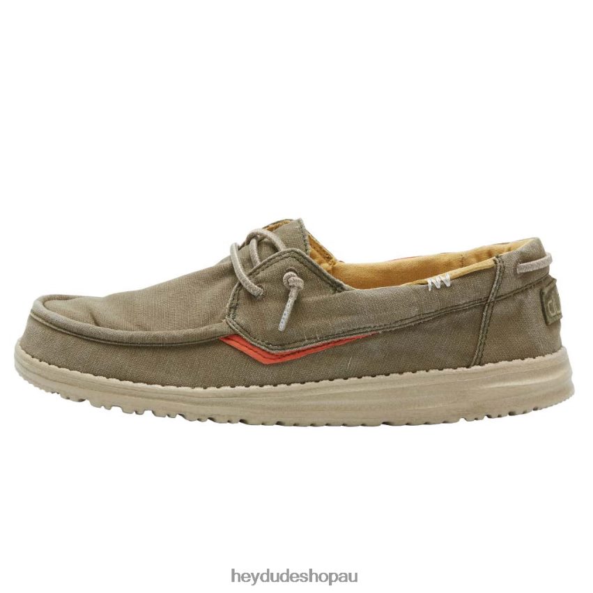 Hey Dude Welsh Washed Sage Men V4Z64147