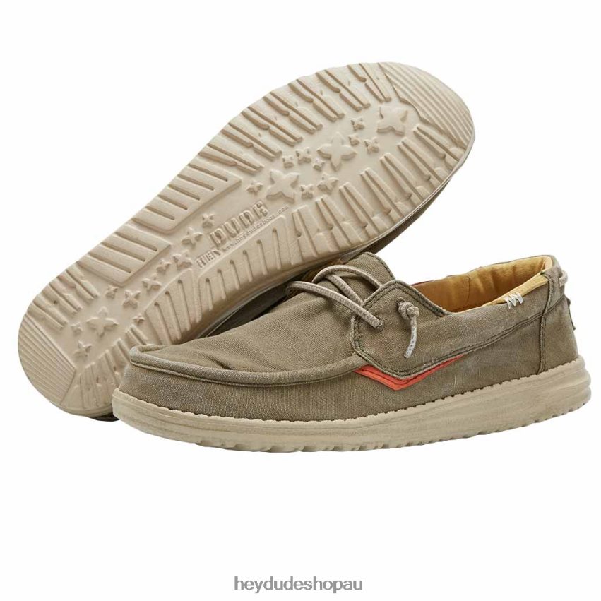 Hey Dude Welsh Washed Sage Men V4Z64147