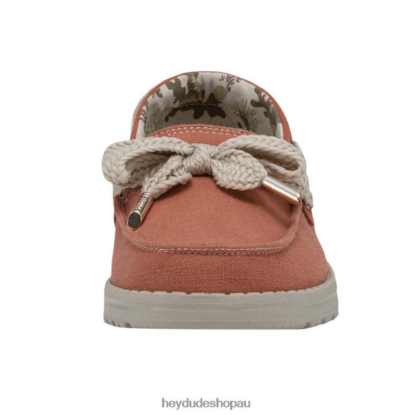 Hey Dude Effie Bay Coral Women V4Z6463