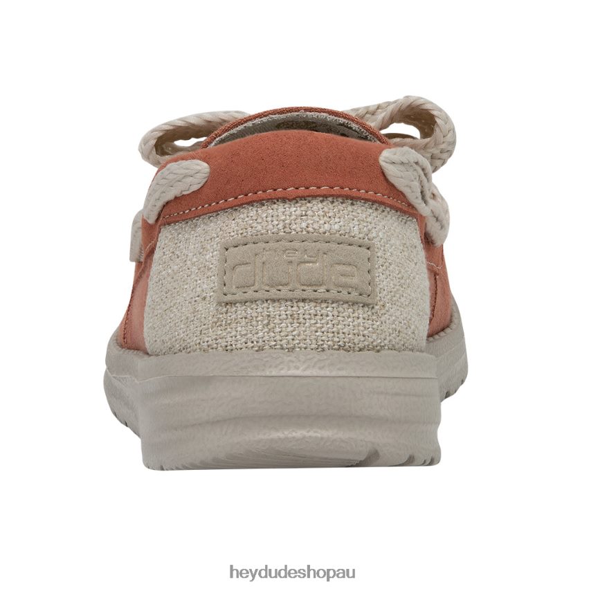 Hey Dude Effie Bay Coral Women V4Z6463