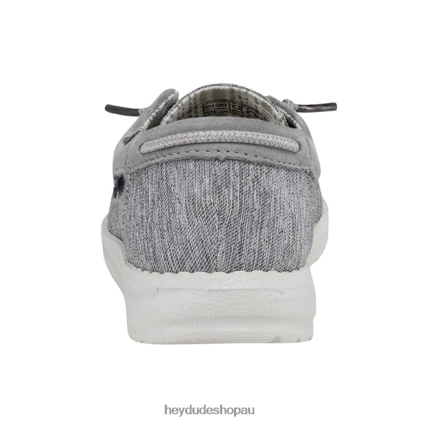 Hey Dude Laila Chambray Ice Grey Women V4Z6464