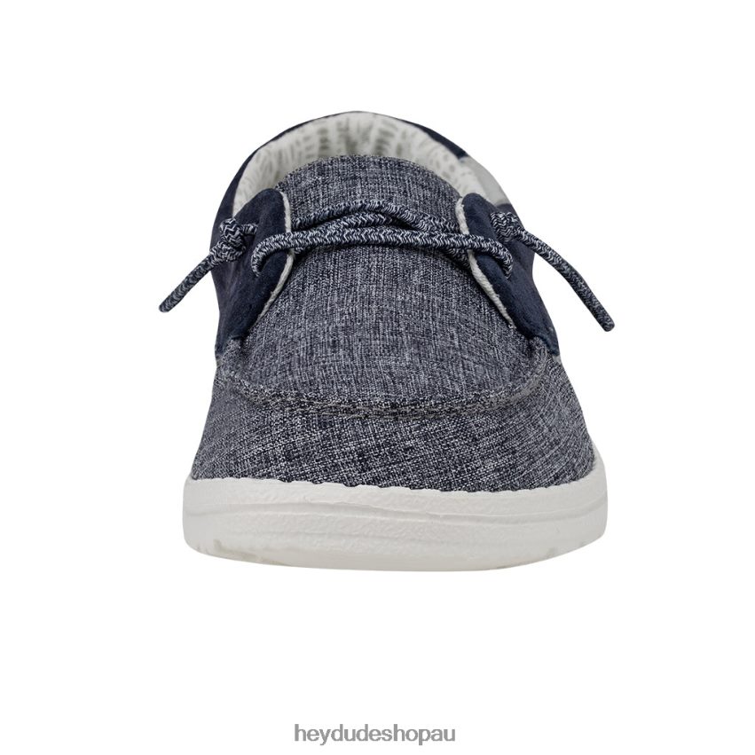 Hey Dude Laila Chambray Sea Blue Women V4Z6466