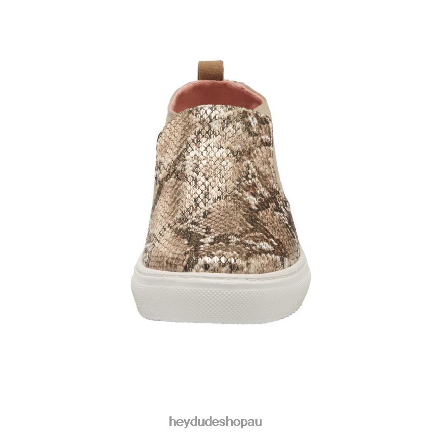 Hey Dude Peyton Snake Brown Women V4Z6469