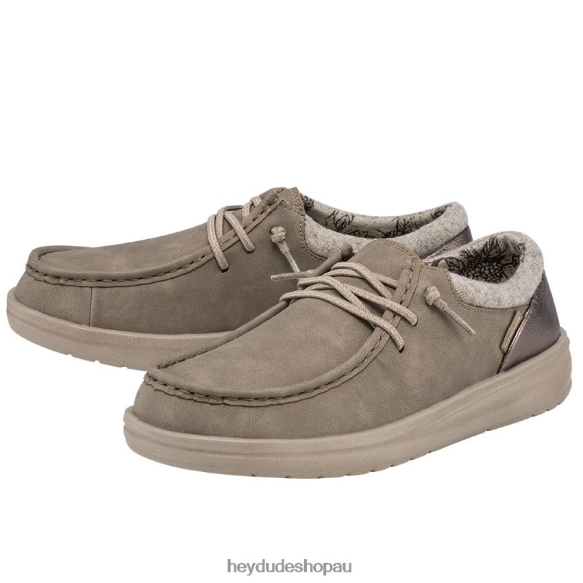 Hey Dude Polly Light Taupe Women V4Z6471