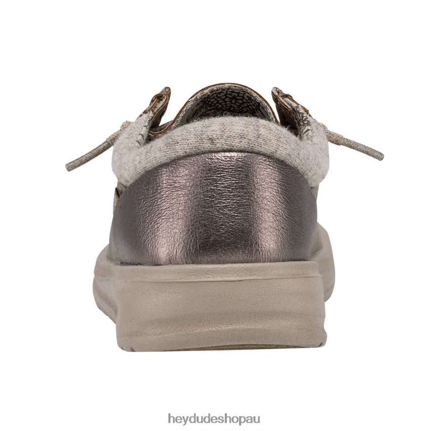 Hey Dude Polly Light Taupe Women V4Z6471