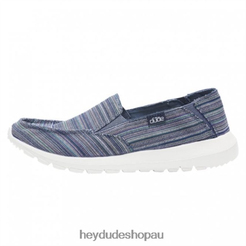Hey Dude HEYDUDE Ava Blue Ibiza Slip On / Mule Women V4Z64406