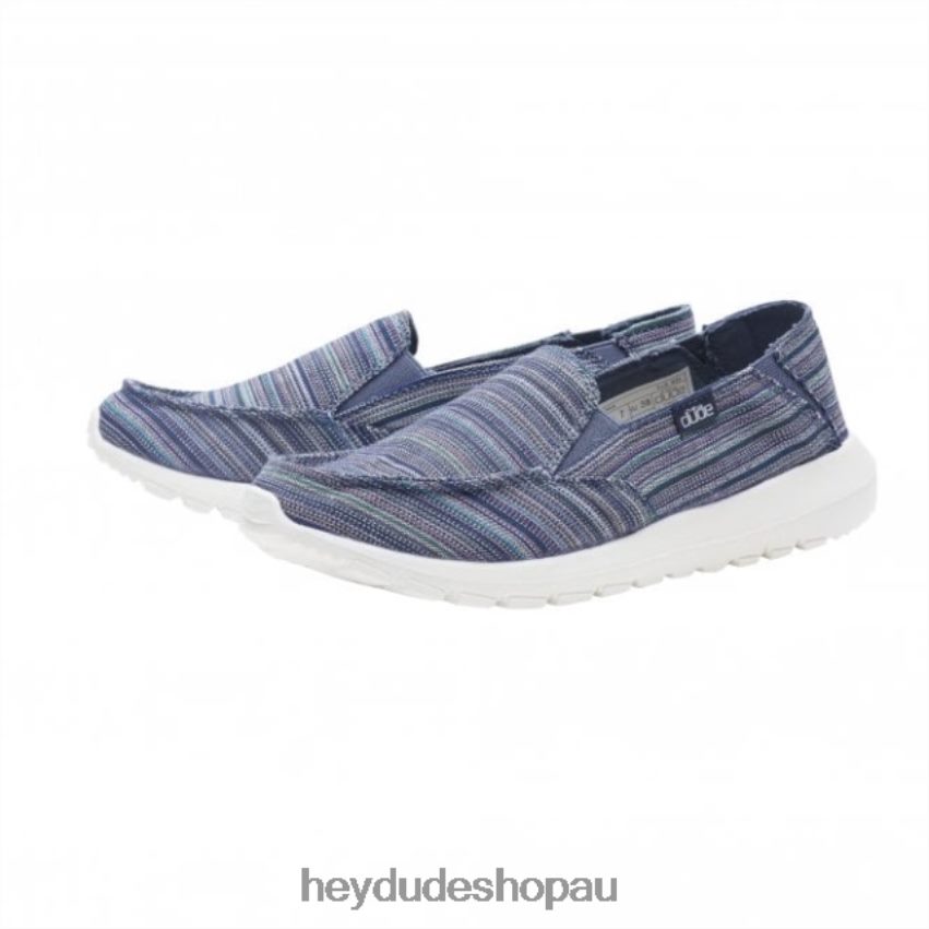 Hey Dude HEYDUDE Ava Blue Ibiza Slip On / Mule Women V4Z64406