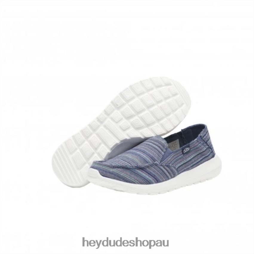 Hey Dude HEYDUDE Ava Blue Ibiza Slip On / Mule Women V4Z64406