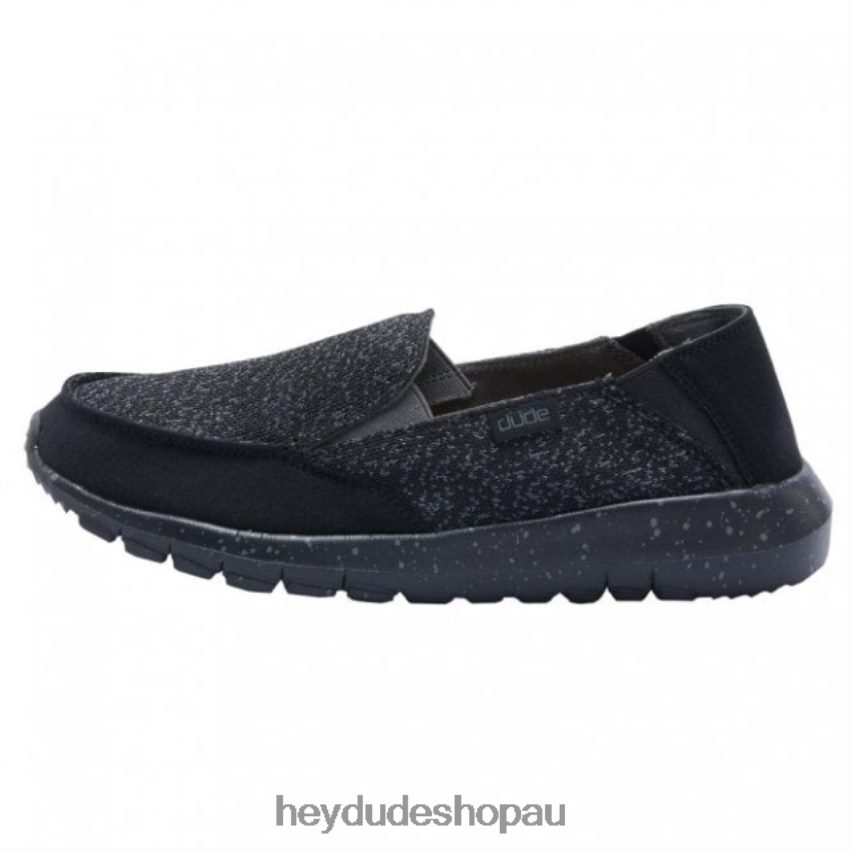 Hey Dude HEYDUDE Ava Isla Micro Sox Black Slip On / Mule Women V4Z64400
