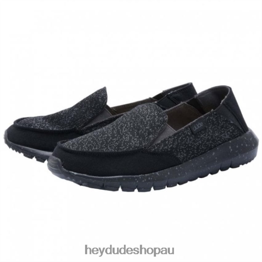 Hey Dude HEYDUDE Ava Isla Micro Sox Black Slip On / Mule Women V4Z64400