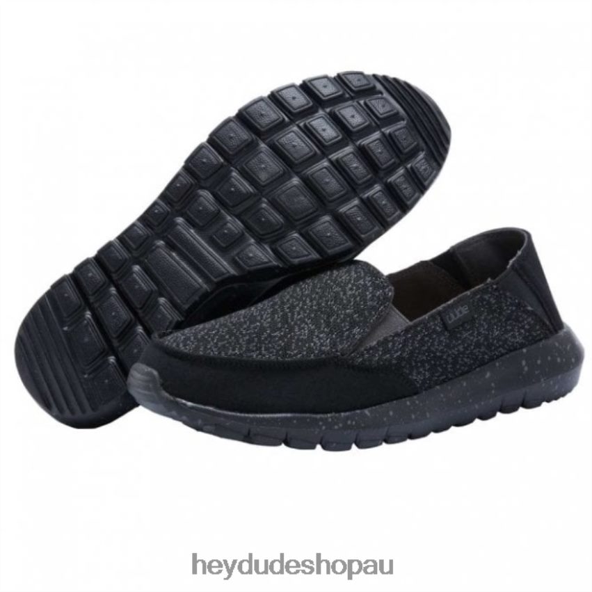 Hey Dude HEYDUDE Ava Isla Micro Sox Black Slip On / Mule Women V4Z64400