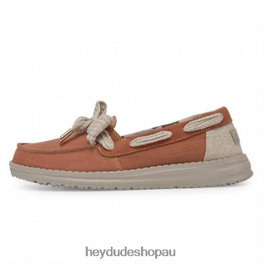 Hey Dude HEYDUDE Effie Bay Coral Women V4Z64385