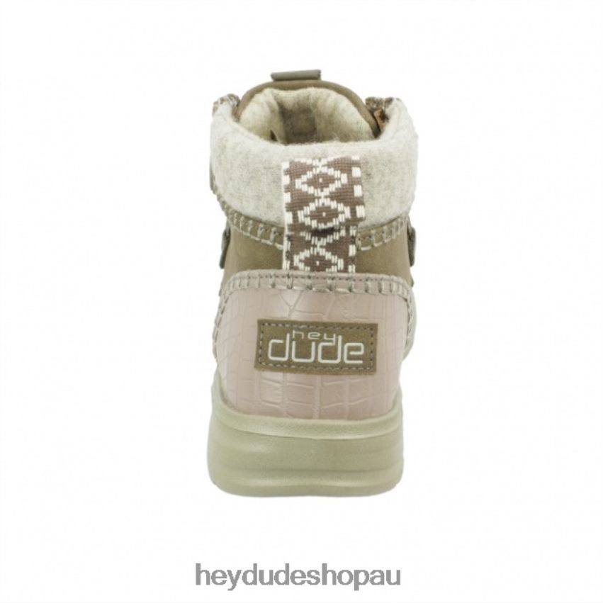 Hey Dude HEYDUDE Eloise Recycled Leather Brown Women V4Z64379