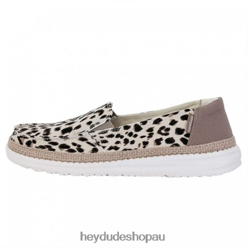 Hey Dude HEYDUDE Lena Leopard Angora Women V4Z64388