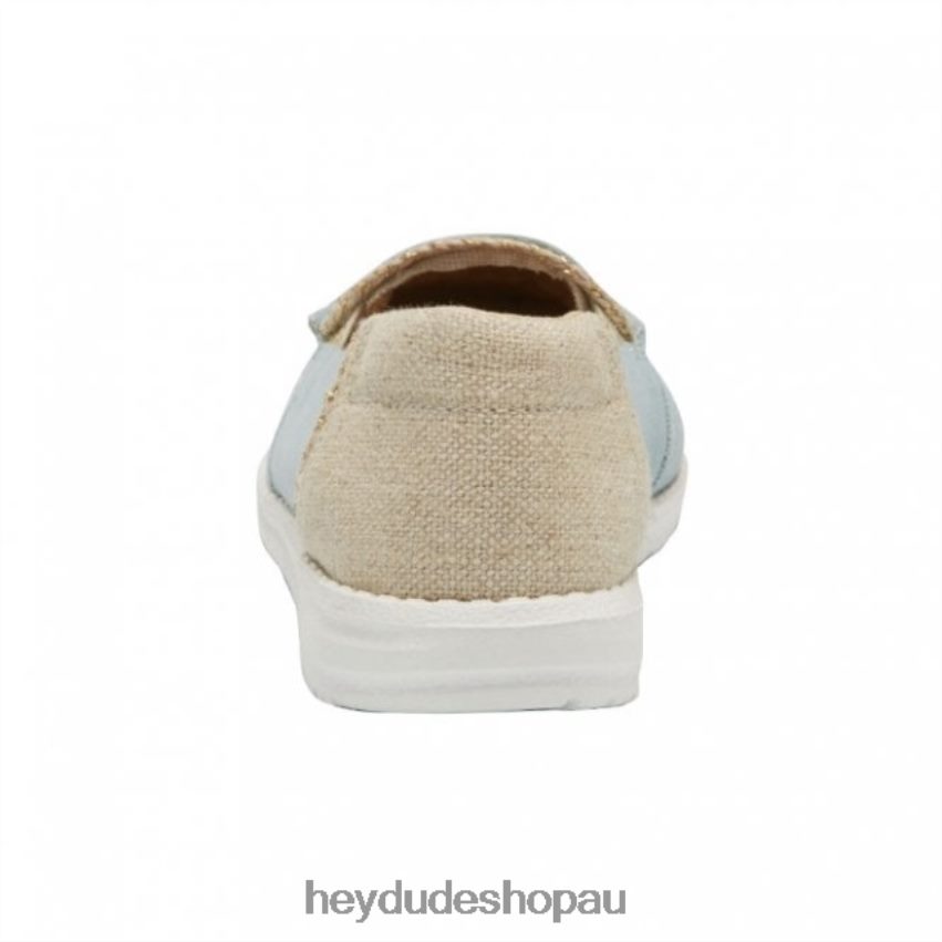 Hey Dude HEYDUDE Lena Natural Aqua Haze Women V4Z64390