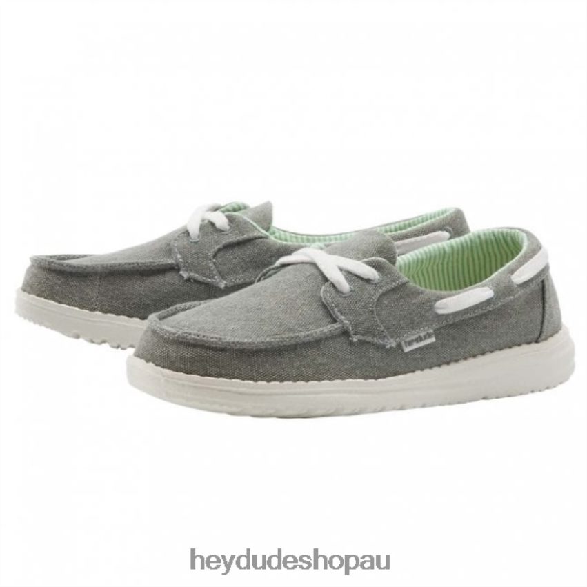 Hey Dude HEYDUDE Lily Classic Grey Women V4Z64475