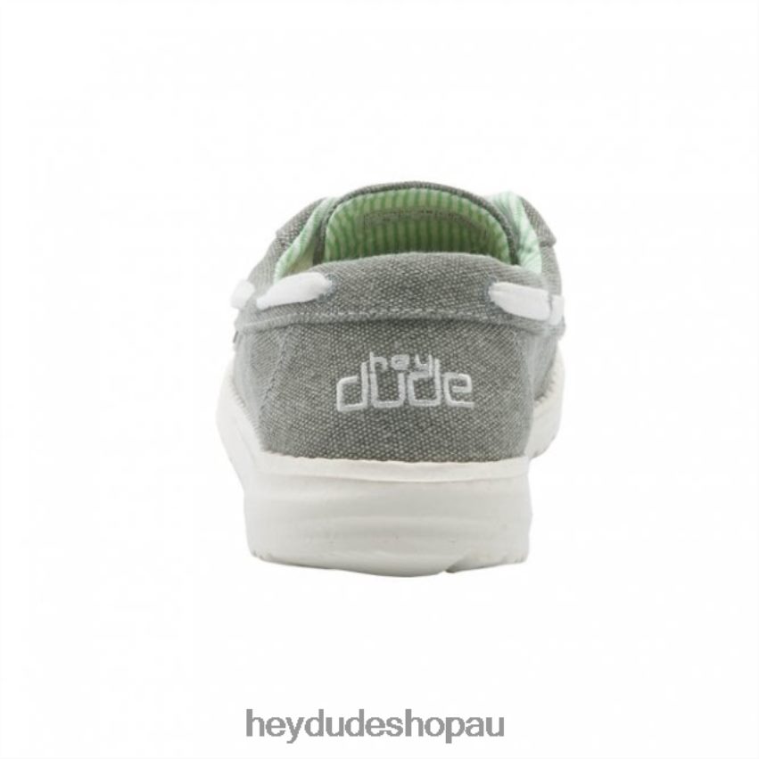 Hey Dude HEYDUDE Lily Classic Grey Women V4Z64475