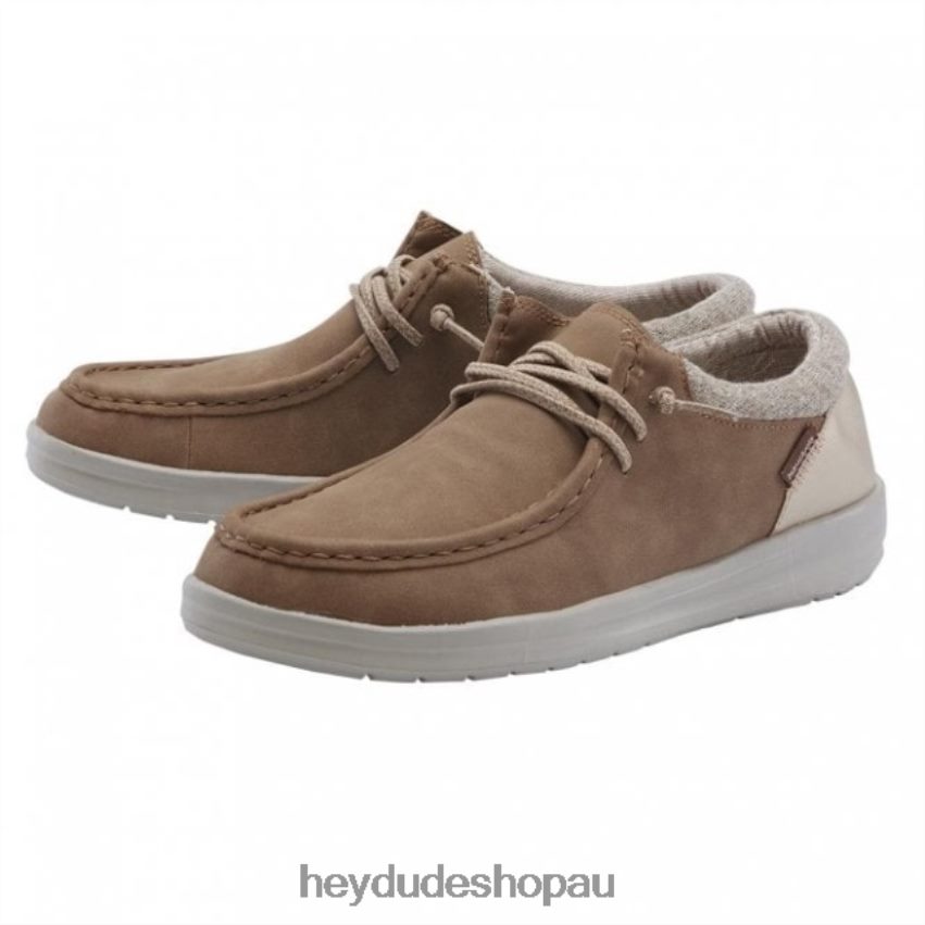 Hey Dude HEYDUDE Polly Recycled Leather Nut Women V4Z64473