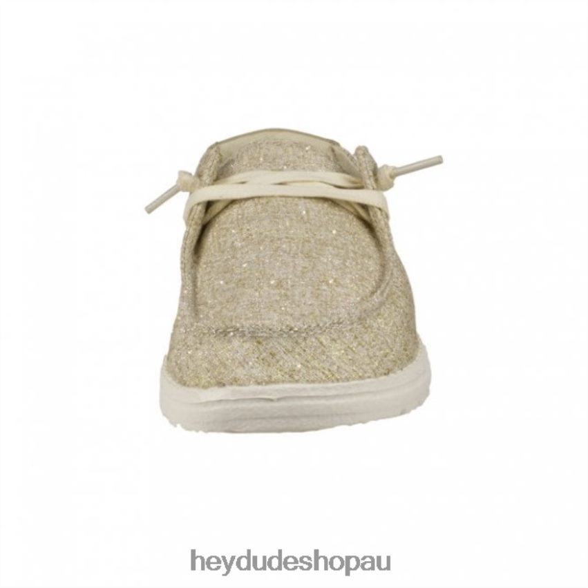 Hey Dude HEYDUDE Wendy Chambray Beige Sparkle Women V4Z64481