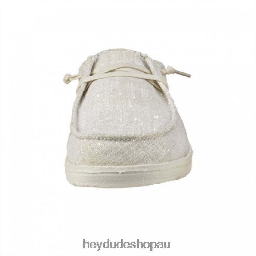 Hey Dude HEYDUDE Wendy Chambray Gold Sparkle Women V4Z64478