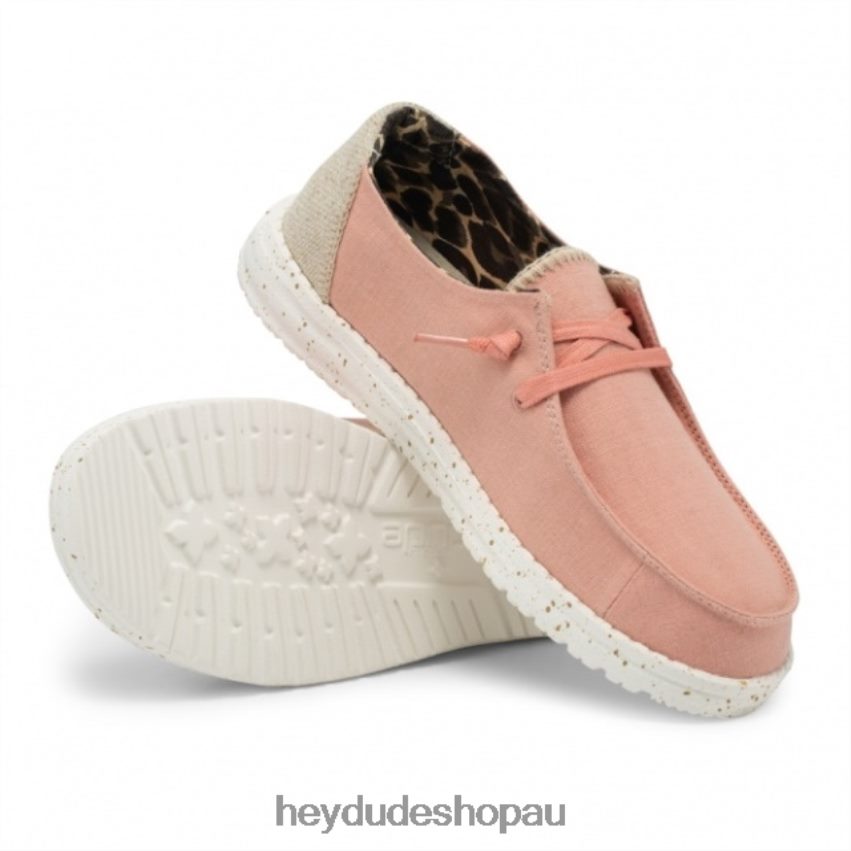 Hey Dude HEYDUDE Wendy Chambray Guava Women V4Z64441