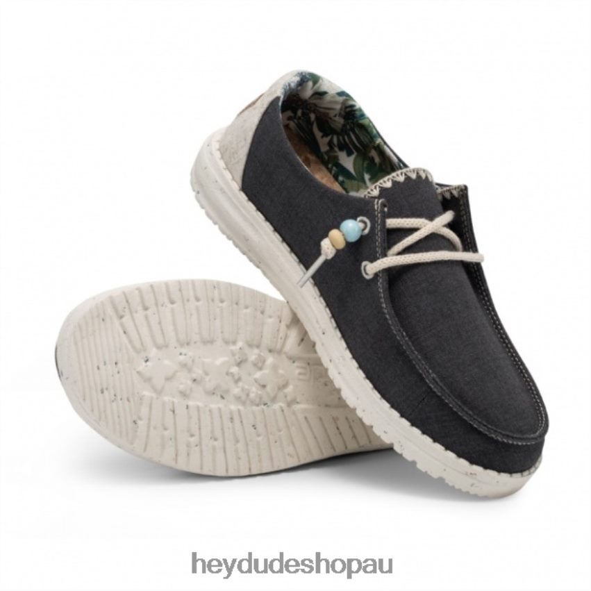 Hey Dude HEYDUDE Wendy Natural Carbon Women V4Z64418