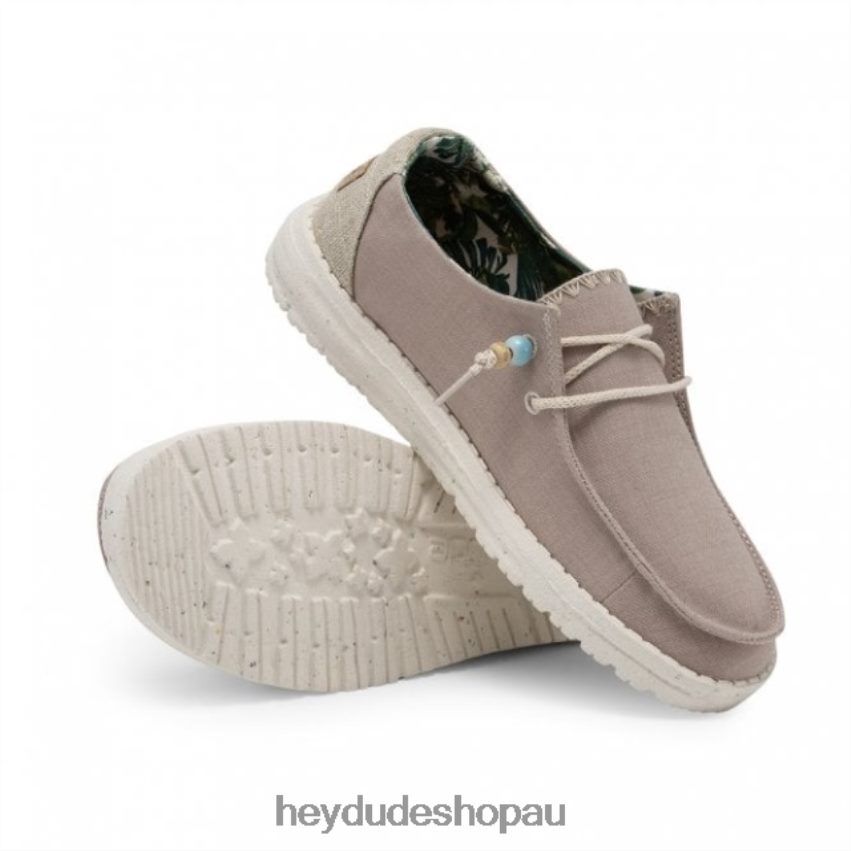 Hey Dude HEYDUDE Wendy Natural Rose Women V4Z64419