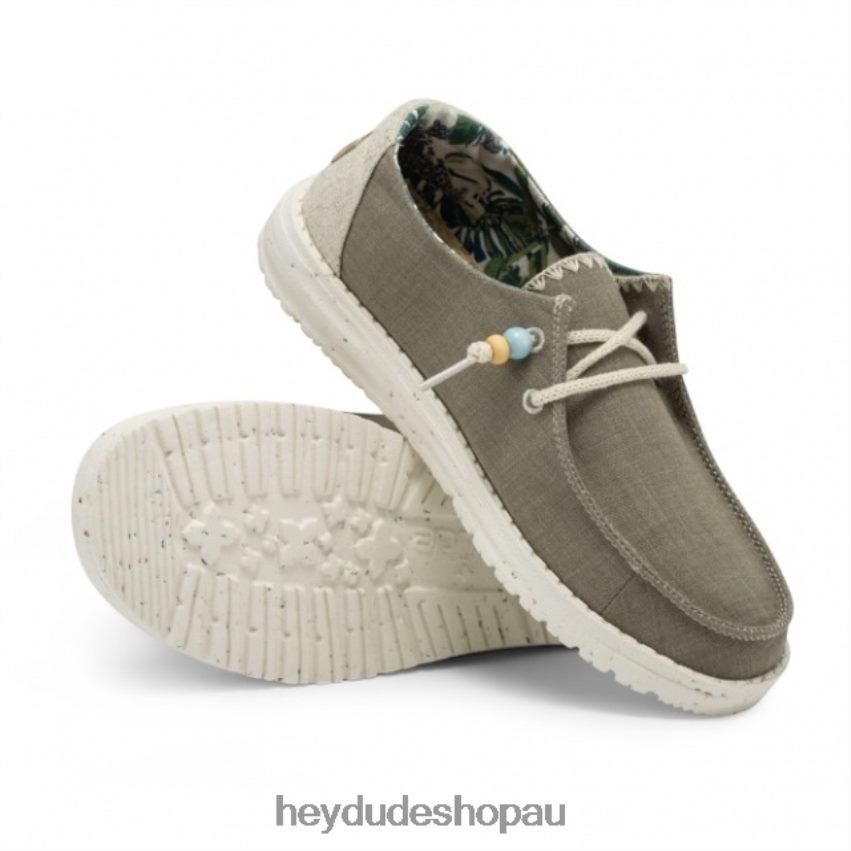 Hey Dude HEYDUDE Wendy Natural Rosemary Women V4Z64429