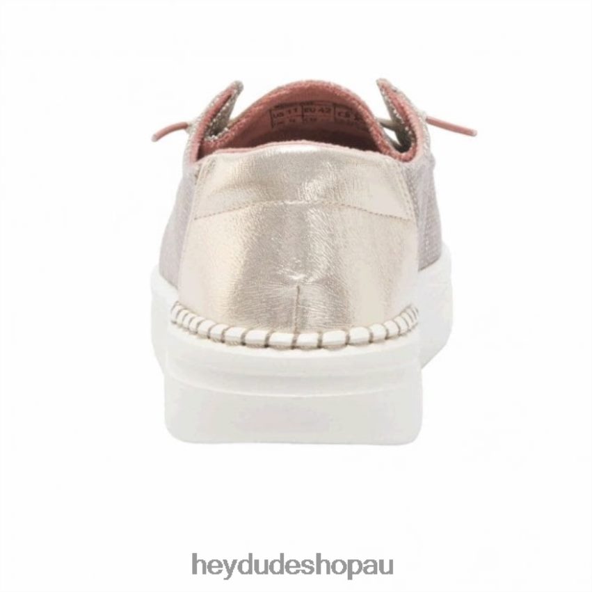 Hey Dude HEYDUDE Wendy Rise Chambray Warm Tan Women V4Z64454