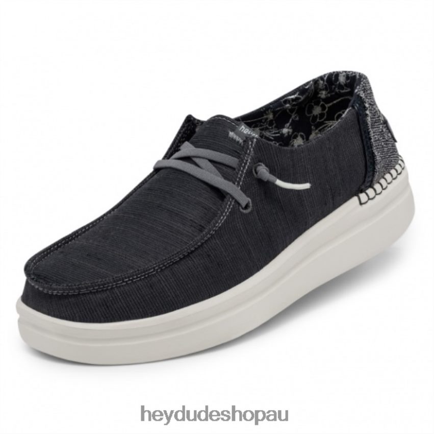 Hey Dude HEYDUDE Wendy Rise Graphite Blue Women V4Z64430