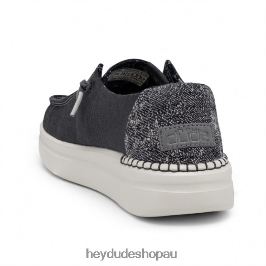 Hey Dude HEYDUDE Wendy Rise Graphite Blue Women V4Z64430