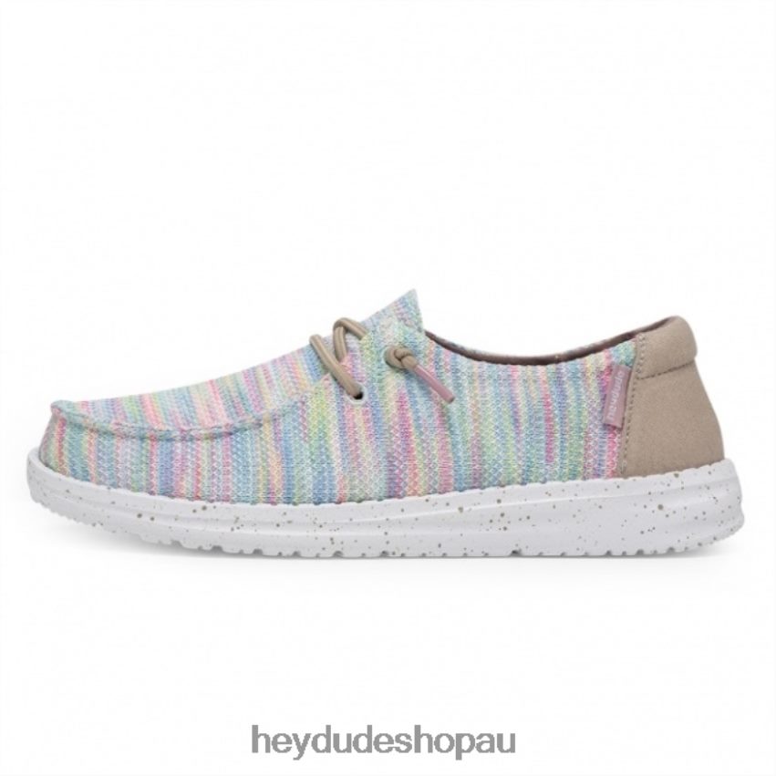 Hey Dude HEYDUDE Wendy Sox Aurora White Women V4Z64434