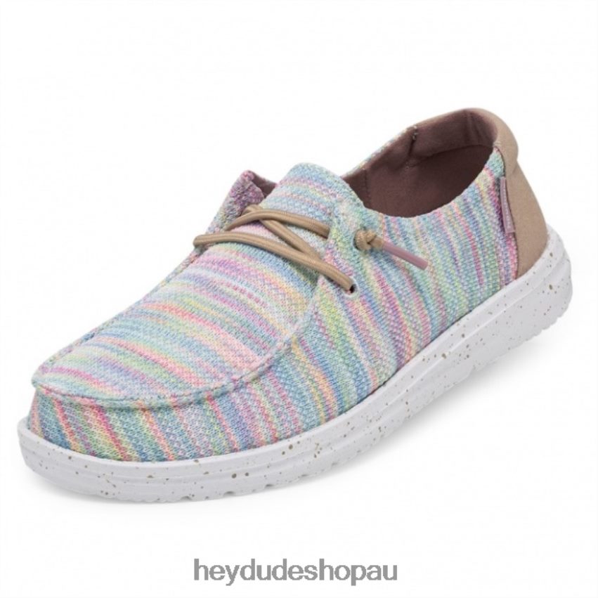 Hey Dude HEYDUDE Wendy Sox Aurora White Women V4Z64434