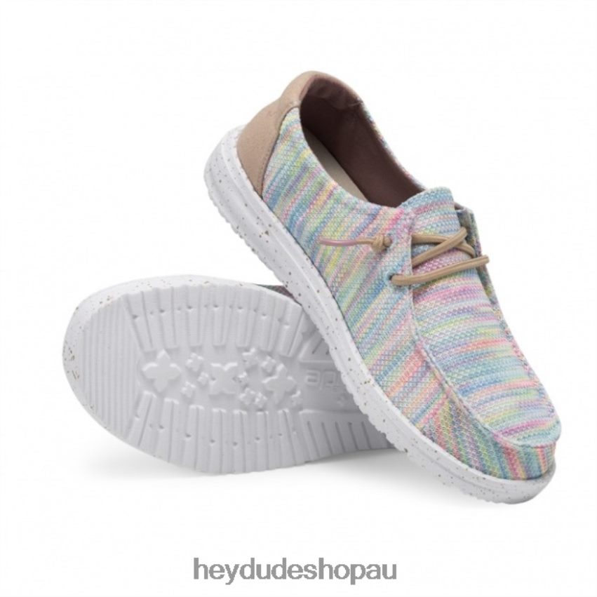 Hey Dude HEYDUDE Wendy Sox Aurora White Women V4Z64434